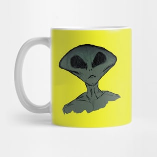 Little Green Man Mug